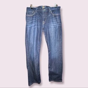 Lucky Brand Original Straight Jeans 34x32 Dark Wash Great Used Condition